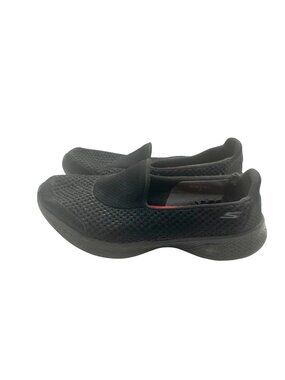 Skechers Size 10 Womens  Slip-On Mesh Comfort Shoes Black